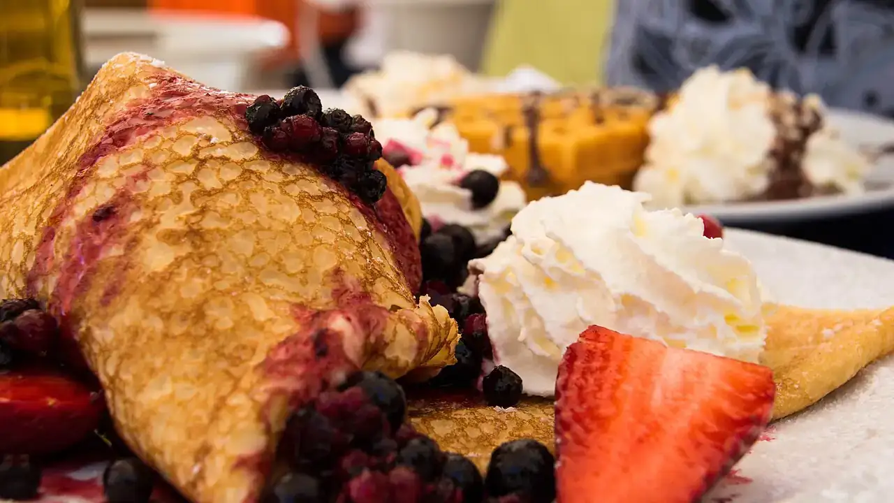 Dessert platter